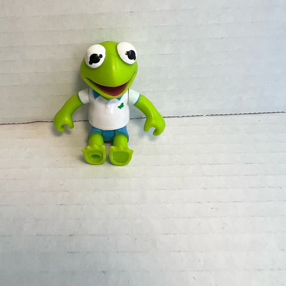 Disney Junior Muppet Babies Kermit the Frog Figure - Picture 9 of 9